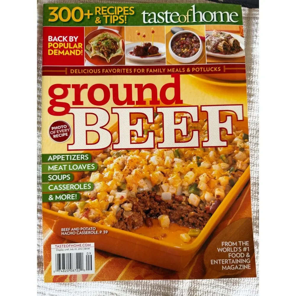 4 Taste Of Home Mini Magazines Cookbooks Lot #2